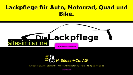 dielackpflege.ch alternative sites