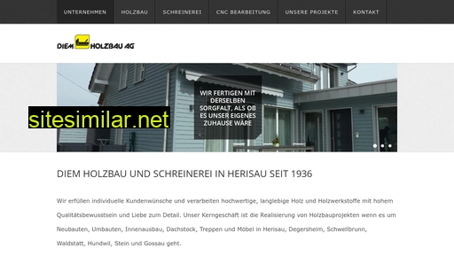 diem-holzbau.ch alternative sites