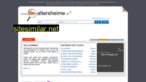 die-altersheime.ch alternative sites