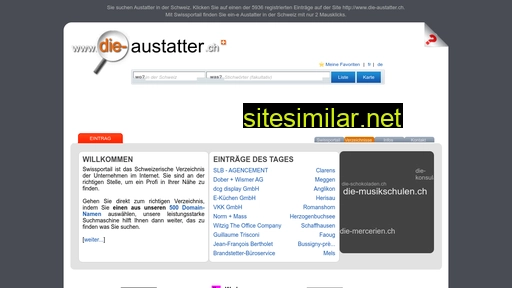 die-austatter.ch alternative sites