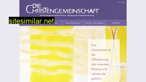die-christengemeinschaft.ch alternative sites