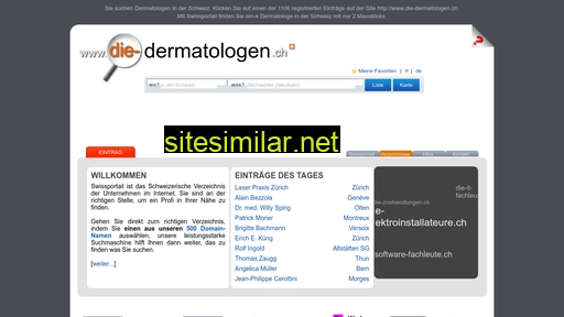 die-dermatologen.ch alternative sites