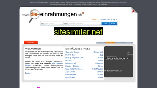 die-einrahmungen.ch alternative sites