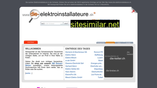 die-elektroinstallateure.ch alternative sites