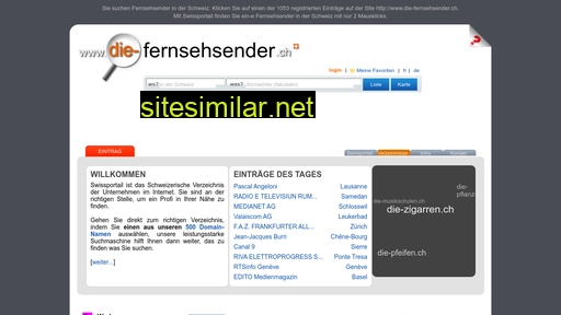 die-fernsehsender.ch alternative sites