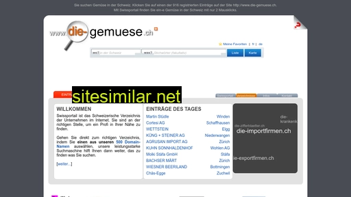 die-gemuese.ch alternative sites