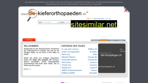 die-kieferorthopaeden.ch alternative sites
