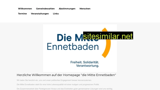 die-mitte-ennetbaden.ch alternative sites