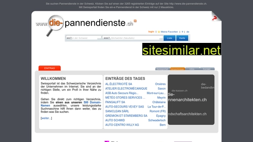 die-pannendienste.ch alternative sites
