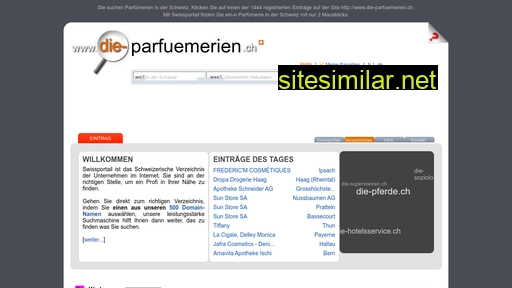 die-parfuemerien.ch alternative sites