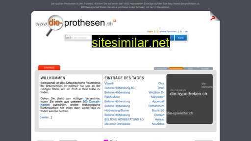 die-prothesen.ch alternative sites