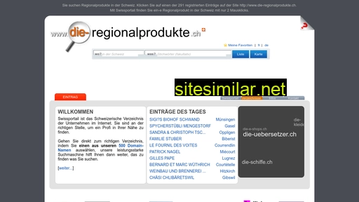 die-regionalprodukte.ch alternative sites