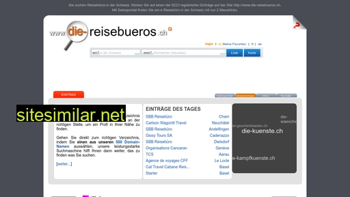 die-reisebueros.ch alternative sites