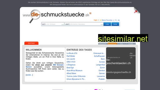 die-schmuckstuecke.ch alternative sites