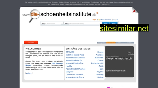 die-schoenheitsinstitute.ch alternative sites