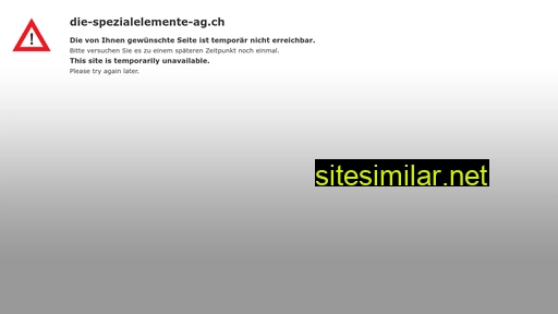 die-spezialelemente-ag.ch alternative sites