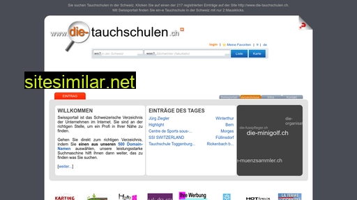 die-tauchschulen.ch alternative sites