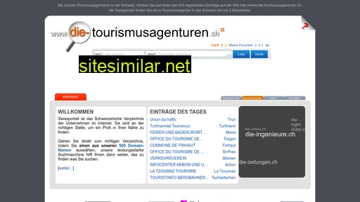 die-tourismusagenturen.ch alternative sites