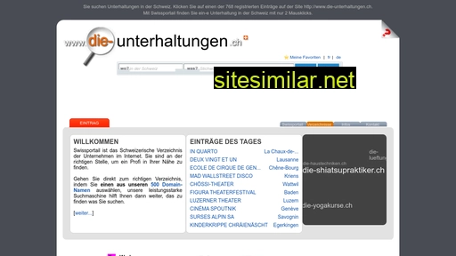 die-unterhaltungen.ch alternative sites
