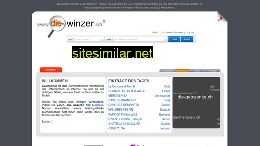 die-winzer.ch alternative sites