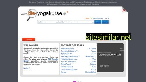 die-yogakurse.ch alternative sites