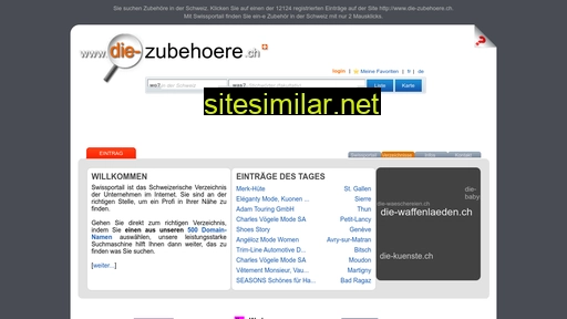 die-zubehoere.ch alternative sites