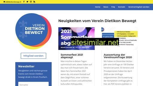 dietikonbewegt.ch alternative sites