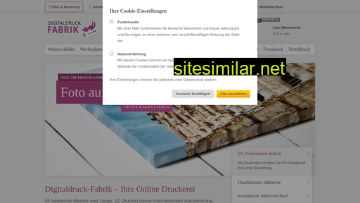 digitaldruck-fabrik.ch alternative sites