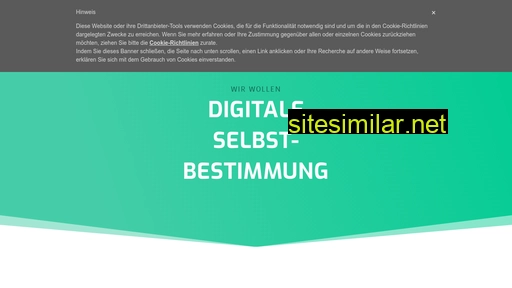 digitaleselbstbestimmung.ch alternative sites