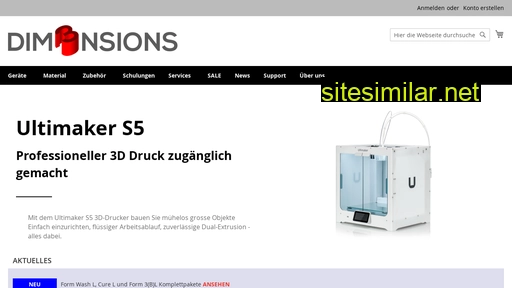 dim3nsions.ch alternative sites