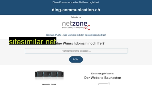 ding-communication.ch alternative sites