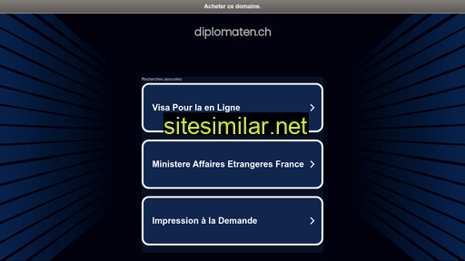 diplomaten.ch alternative sites