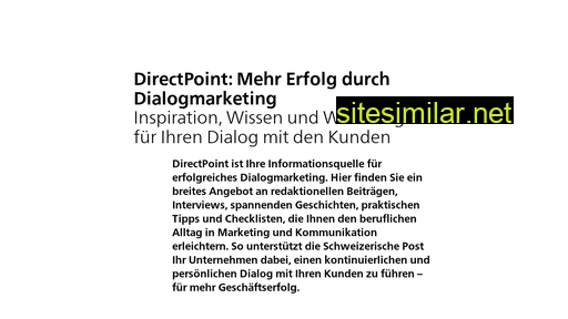 directpoint.ch alternative sites