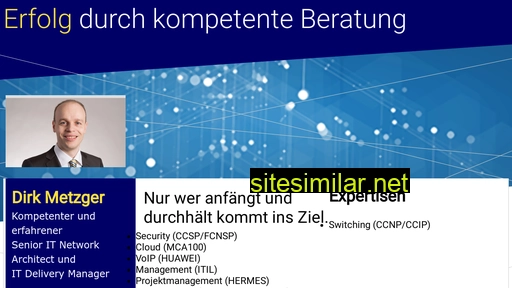 dirk-metzger.ch alternative sites