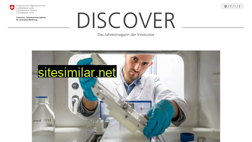 discover-innosuisse.ch alternative sites