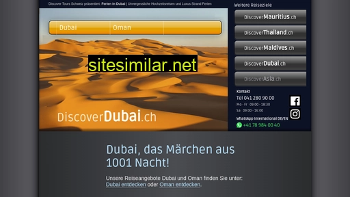discoverdubai.ch alternative sites