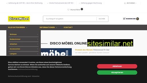 discomoebel.ch alternative sites