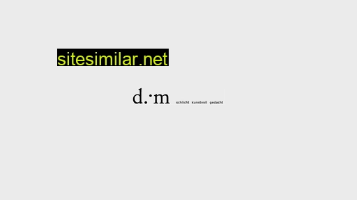dmdesign.ch alternative sites
