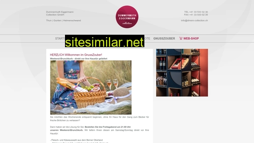dmem-collection.ch alternative sites