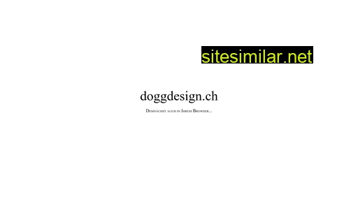 Doggdesign similar sites