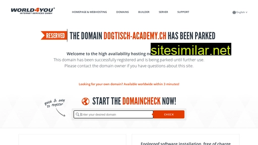 dogtisch-academy.ch alternative sites