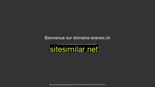 domaine-avenex.ch alternative sites