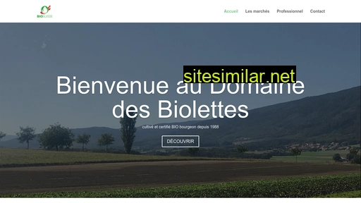 domainedesbiolettes.ch alternative sites