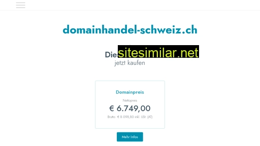 Domainhandel-schweiz similar sites
