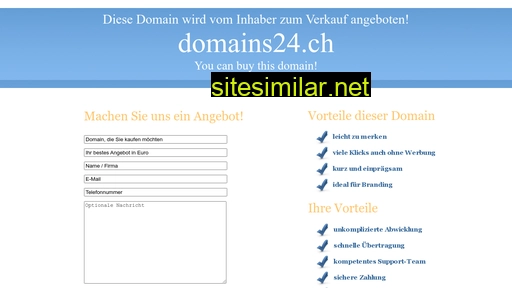 domains24.ch alternative sites