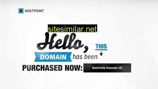 dominik-hauser.ch alternative sites
