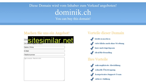 dominik.ch alternative sites