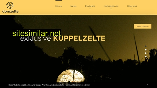 domzelte.ch alternative sites