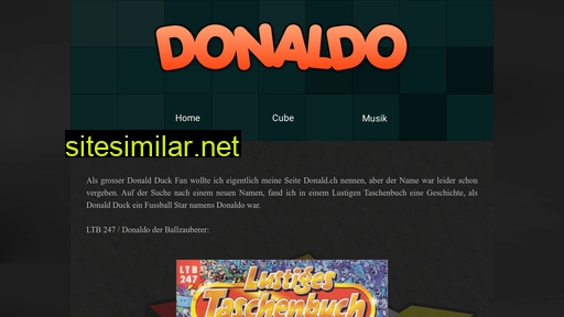Donaldo similar sites