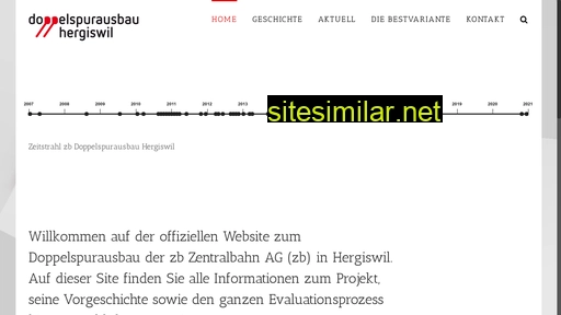doppelspurausbau-hergiswil.ch alternative sites